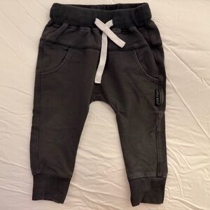 Little Bipsy Stylish Kids Jogger Pants - Black 12-18 mo